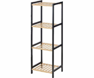 Berilo Úzká bambusová police SQUARE, 35 x 30 x 100 cm