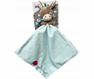 TULILO Plyšová hračka Miluś Oslík 25x25 cm