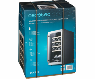 CECOTEC Vinoteca GrandSommelier 1550 Inox Compressor