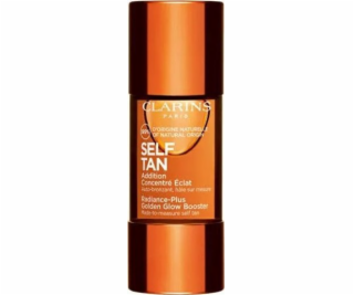 Clarins Samoopalovací krém na obličej s efektem zlatého l...