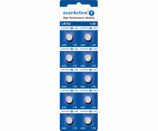 everActive Mini alkalické baterie AG5/G5/LR754/LR48 blist...