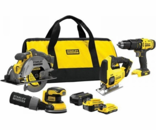 Stanley Sada elektrického nářadí 4 kusy (SFMCK412MDS-QW)