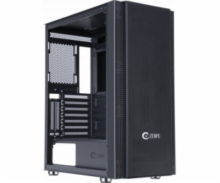 Zenpc Počítačová skříň Case ZENPC Z5 Mesh černá 4x P12 PW...