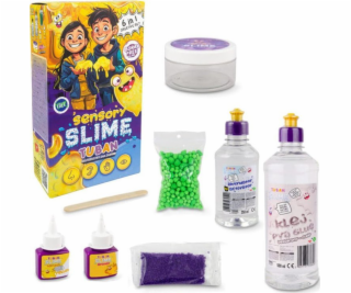 TUBAN Sada pro výrobu senzorického slizu 6 v 1 pro kutily