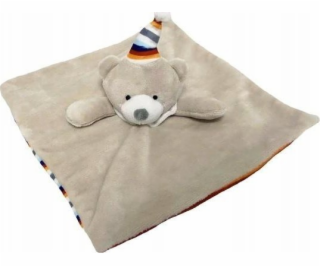 TULILO Plyšová hračka Miluś Miś s balónkem 25x25 cm