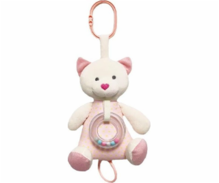 TULILO Hudební skříňka Love 18 cm růžová