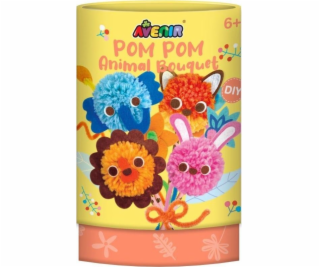 MG DYSTRYBUCJA Kreativní sada Pom Pom Kytice s bambulkami...