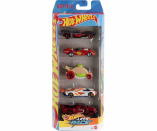 Hot Wheels Sada 5 vozidel Lets Race