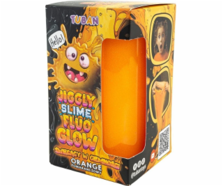 TUBAN Sliz Jiggly Fluo zářivě oranžový 430g