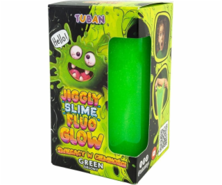 TUBAN Sliz Jiggly Fluo zelený zářivý 430g