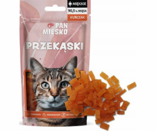 PAN MIĘSKO Chicken Snacks - pamlsek pro kočky - 50g
