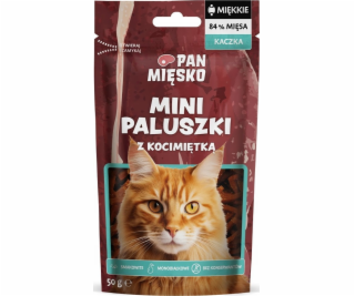 PAN MIĘSKO Mini duck sticks with catnip - pamlsek pro koč...