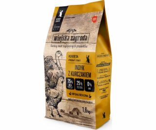 WIEJSKA ZAGRODA Krůta a kuře pro koťata - Suché krmivo pr...