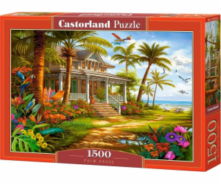 Castor 1500dílné puzzle Palmový dům