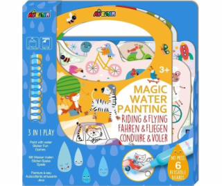 MG DYSTRYBUCJA Kouzelná malba vodou - Jízda na koni a létání