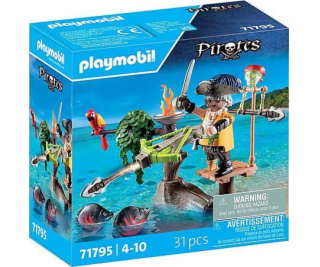 Playmobil Sada figurek pirátů 71795 Pirát s balistou