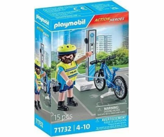 Playmobil Akční hrdinové 71732 Policejní motorkářská hlídka