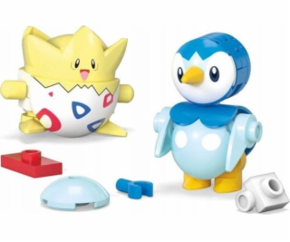 Mega Bloks MEGA Pokémon Pokéball Togepi a Piplup bloky 41...