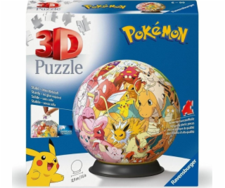 Ravensburger Polska 3D puzzle Pokémon Ball Postavy Pokémon