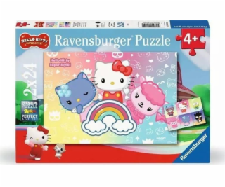 Ravensburger Polska Puzzle 2x24 dílků Hello Kitty