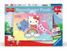 Ravensburger Polska Puzzle 2x24 dílků Hello Kitty