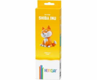 Tm Toys Figurka psa plemene Shiba Inu z hlíny Hey Clay
