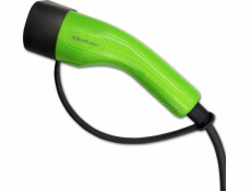 Qoltec Mobilní nabíječka pro elektromobil EV s regulací 2v1 Type2 | 11kW | 3 fáze | CEE 5PIN | LCD | Přenosný | Wallbox | 5m