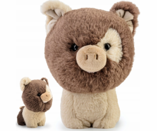 Daffi Plyšová hračka TEDDY PETS Hnědé prasátko