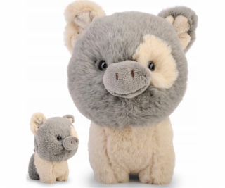 Daffi Plyšová hračka TEDDY PETS Šedé prasátko