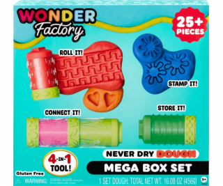 MGA Sada mega boxů Wonder Factory Never Dry Dough