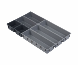 Joseph Joseph Blox 7-piece Grey Drawer Organiser Set