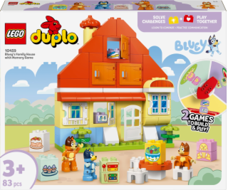 LEGO BLUEY 10459 Rodinný dům Bluey s paměťovou hrou