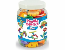 Wader Puzzle kostky ve sklenici 35 dílků