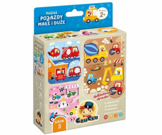 CzuCzu Puzzle Vozítka malá i velká