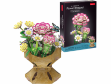 Cubic Fun 3D puzzle Kytice květin - Karafiáty