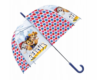 Kids Euroswan Průhledný deštník Tlapková patrola