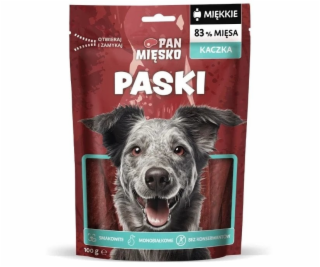 PAN MIĘSKO Stripes Duck - pamlsek pro psa - 100g