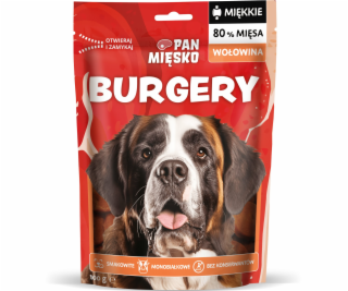 PAN MIĘSKO Beef Burgers - pamlsek pro psa - 100g