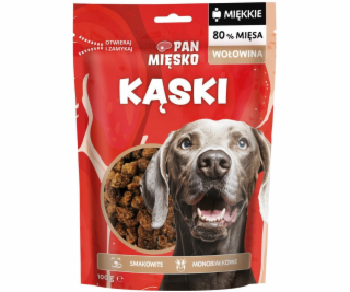 PAN MIĘSKO Beef chunks - pamlsek pro psa - 100g