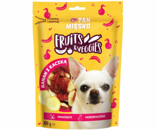 PAN MIĘSKO Fruits & Veggies Banana with duck - pamlsek pr...