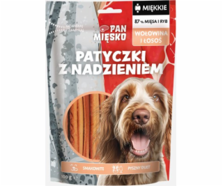 PAN MIĘSKO Sticks with beef and salmon filling - pamlsek ...