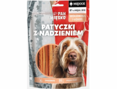 PAN MIĘSKO Sticks with beef and salmon filling - pamlsek pro psa - 100g
