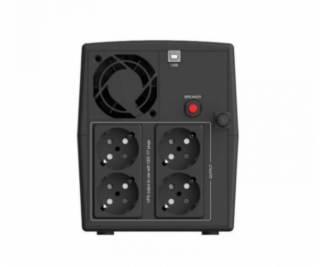 Infosec UPS UPS 1600VA 900W 2x 9Ah 4x FR/Schuko