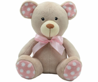 TULILO Plyšová hračka Miś dot béžová 25 cm