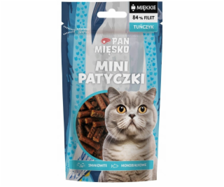PAN MIĘSKO Mini Tuna Sticks - pamlsek pro kočky - 50g