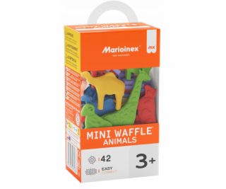 Marioinex Mini vaflové kostky - Zvířátka 42 kusů