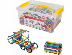 ASKATO Stavební kostky Little Geniuses - Tyčinky 869 dílků