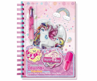Pulio Spirálový diář Pecoware - Jednorožec