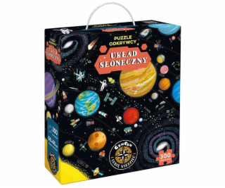 CzuCzu Puzzle Průzkumníci - Sluneční soustava 300 dílků