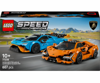 LEGO SPEED CHAMPIONS 77238 Lamborghini Revuelto & Huracán...